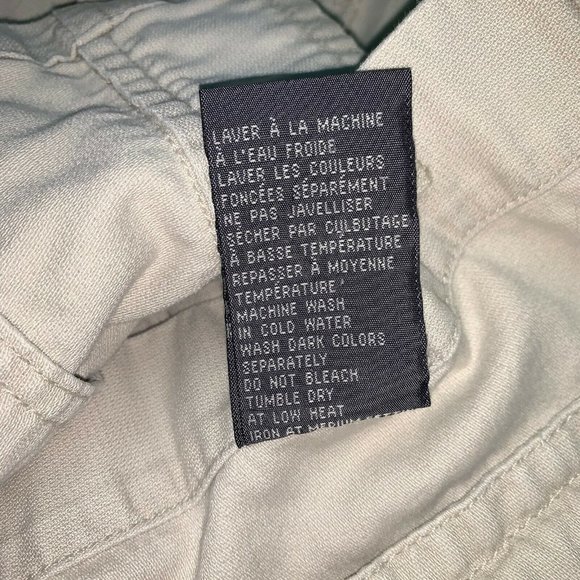 Jacob Connexion Womens Jacket Size M Beige Button Front Fall Coat - Picture 7 of 7